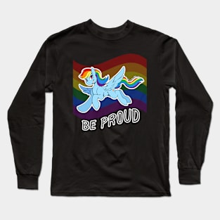 MLPRIDE Rainbow Dash / Gay Long Sleeve T-Shirt